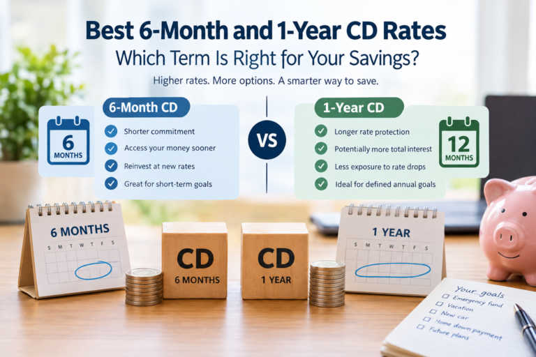 Best 6-Month and 1-Year CD Rates: What Savers Need to Know in 2026