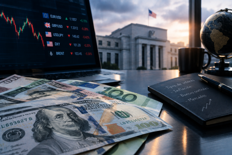 El dólar pierde fuerza mientras los inversores esperan nuevas decisiones de los bancos centrales